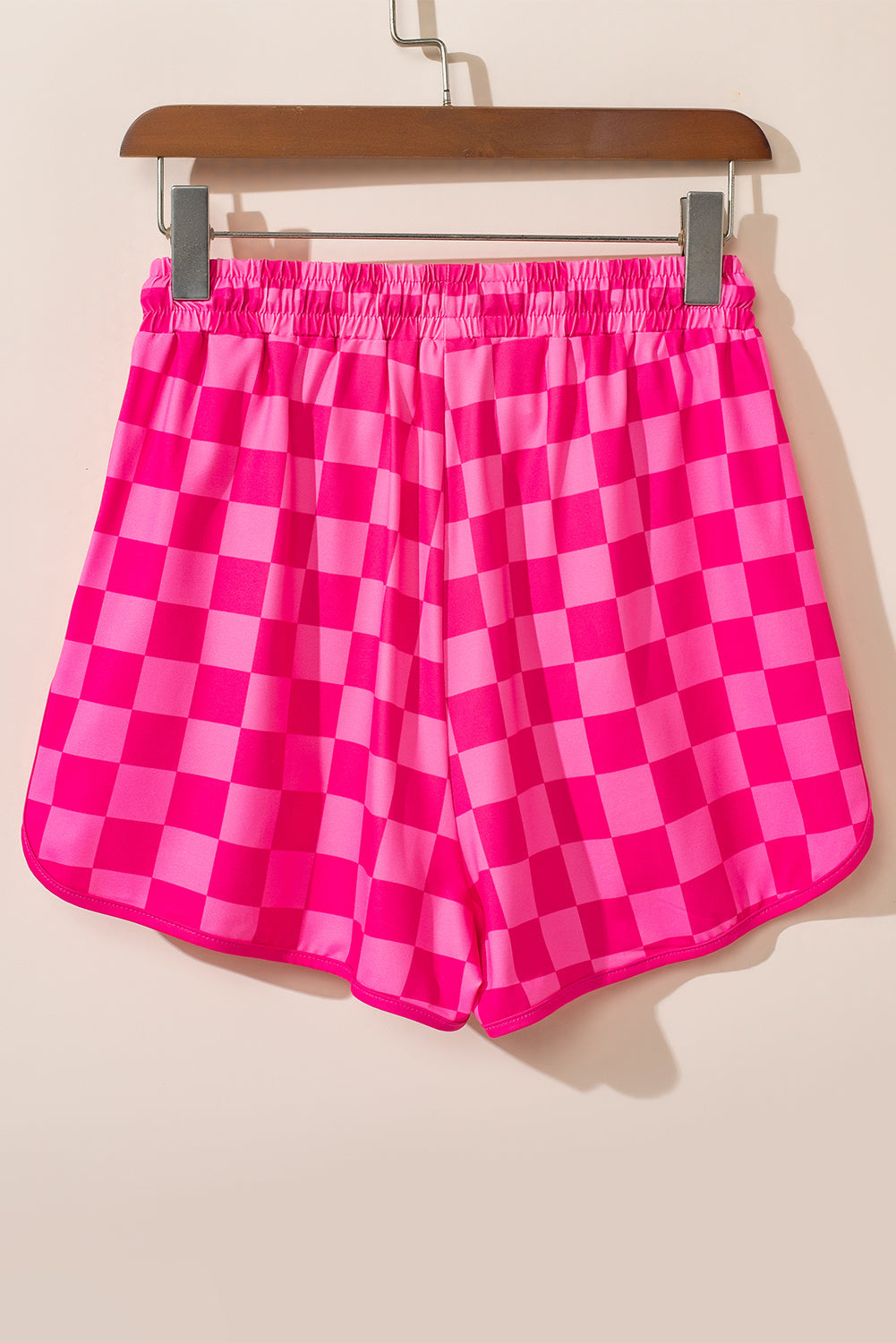 Stilla | Rutede shorts med lommer