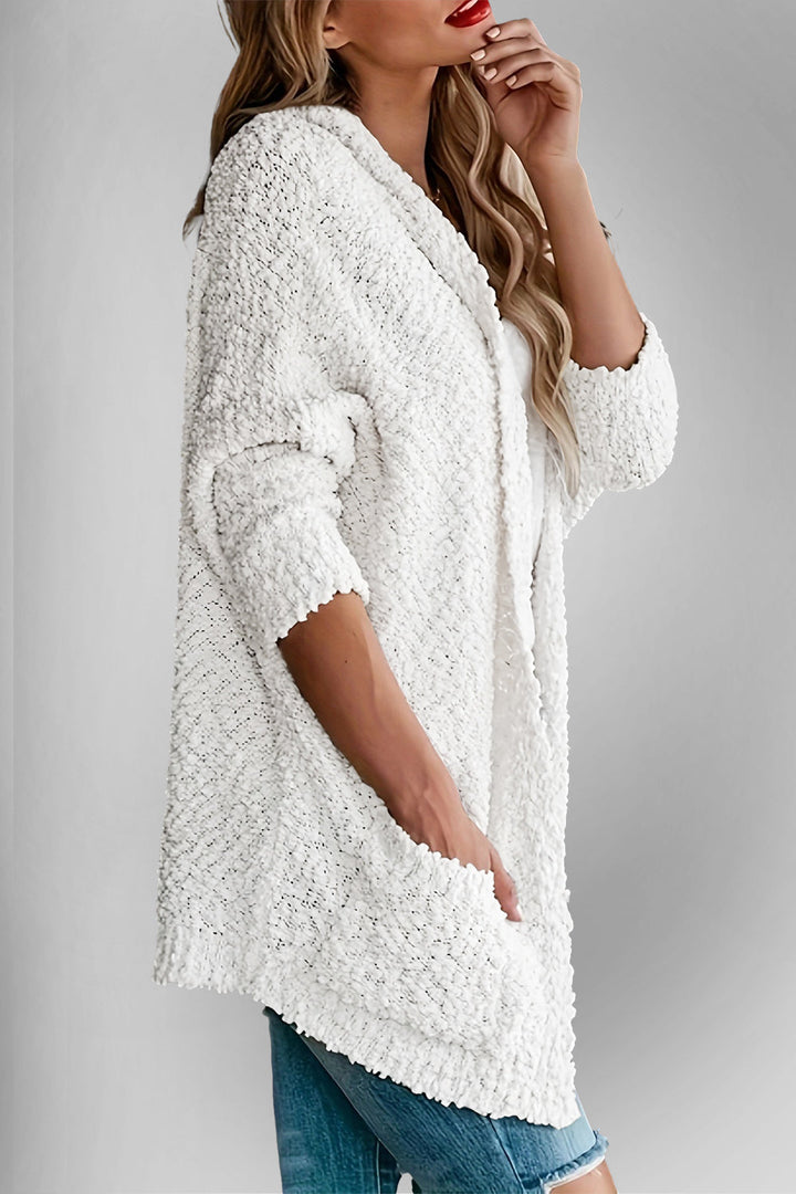 Stilla | Tag Lomme Åben Front Langærmet Cardigan