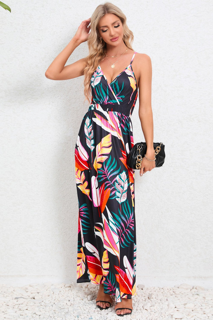 Stilla | Surplice Maxi Cami Kjole