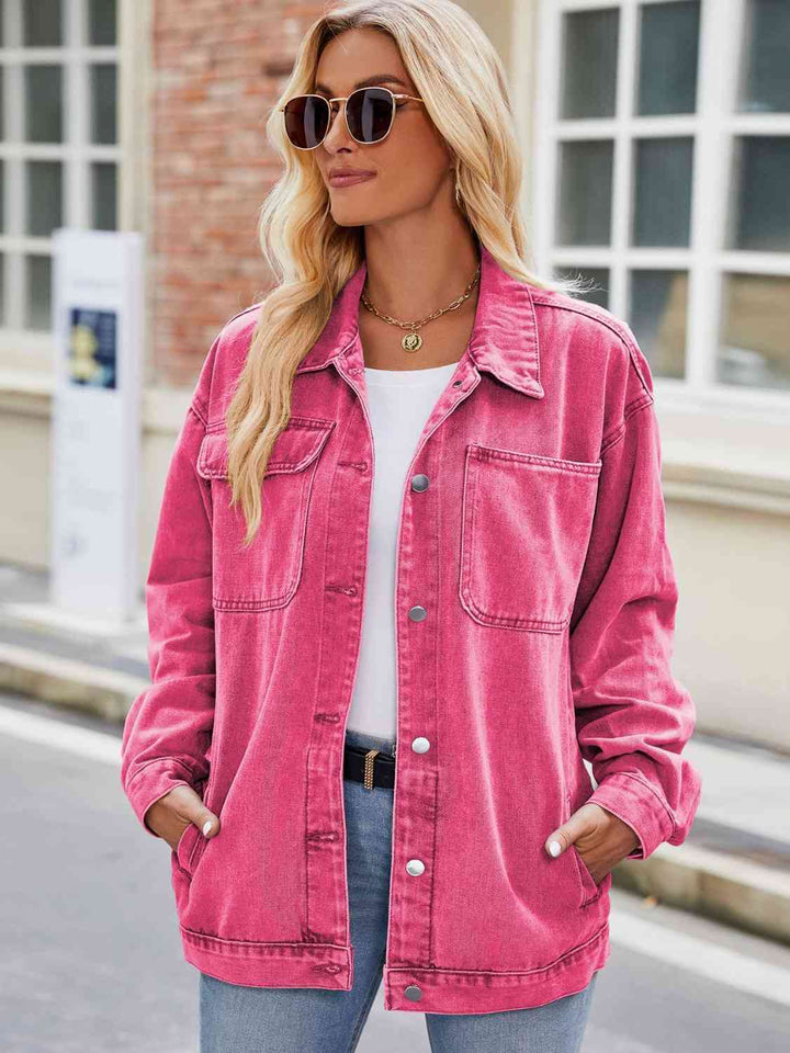 Stilla | up Denim Jakke Med Lommer