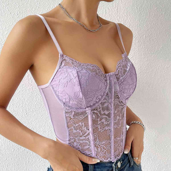 Stilla | Hals Blonde Detalje Cami