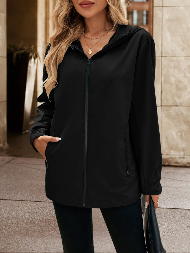 Stilla | Lane Lomme Zip Up Hættetrøje
