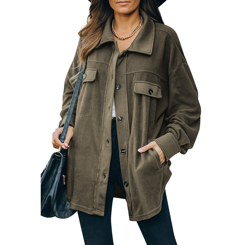 Stilla | Fleece-Knap-Jakke.