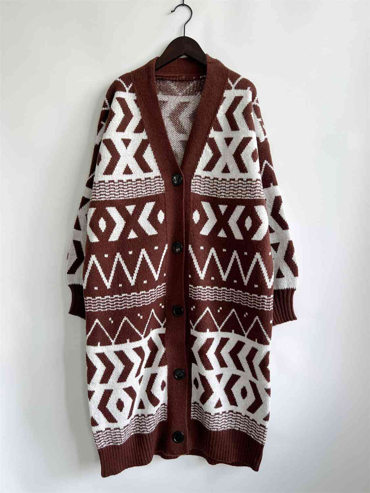 Stilla | Knapfront Langline Cardigan
