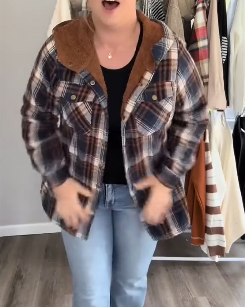 Stilla | Hoodie Uldfrakke