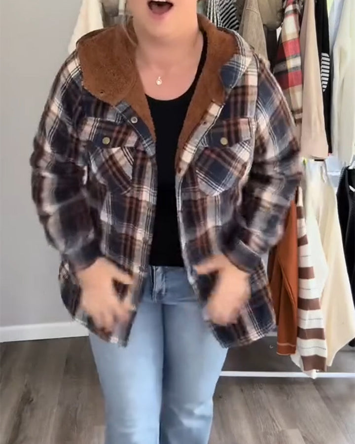Stilla | Hoodie Uldfrakke