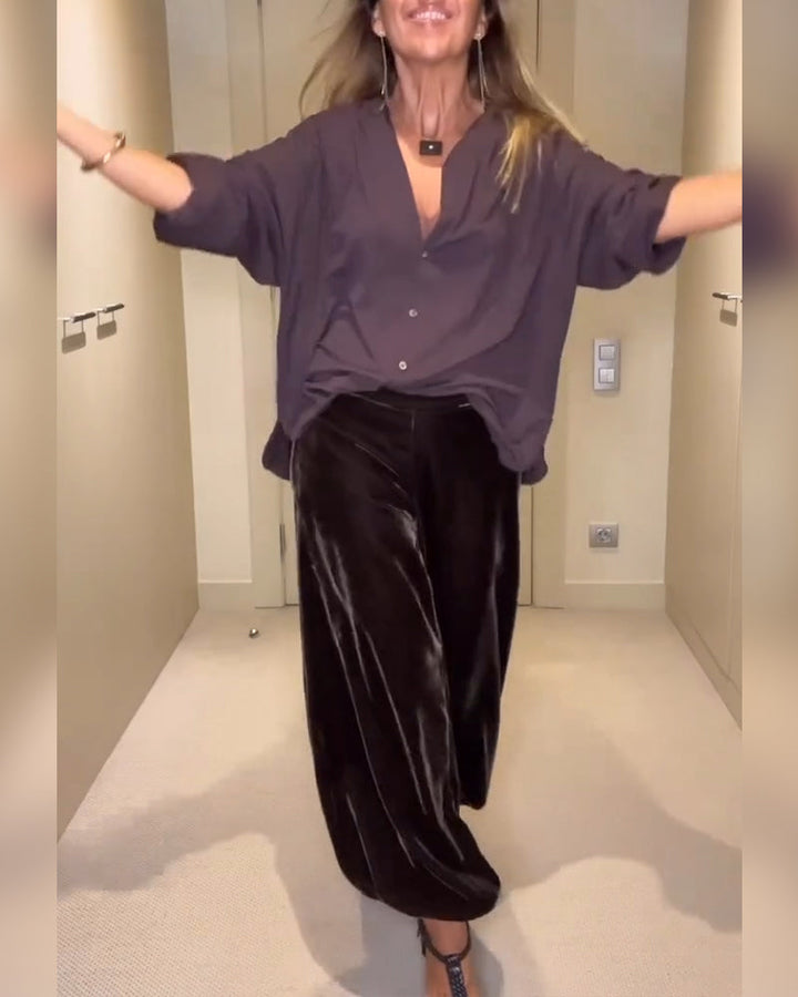 Stilla | Trendy Samt Baggy Lækkert