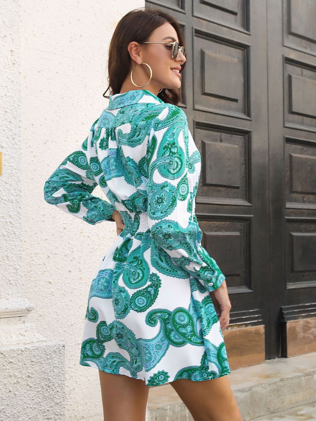 Stilla | Print Johnny Krave Smocked Kjole