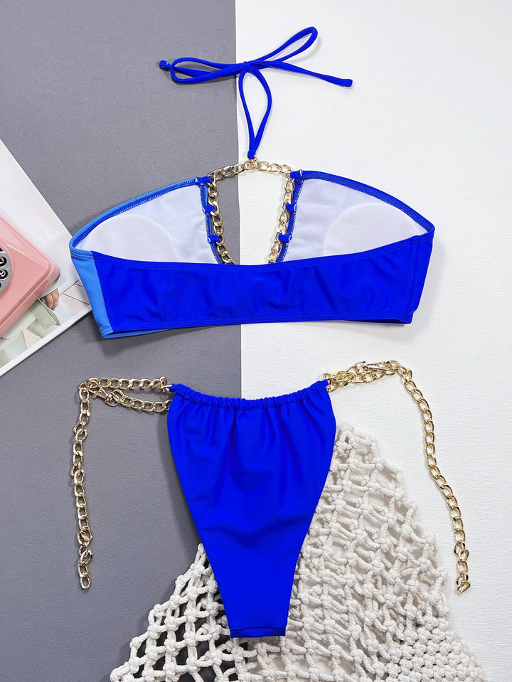 Stilla | Detalje Halterneck Bikini Sæt