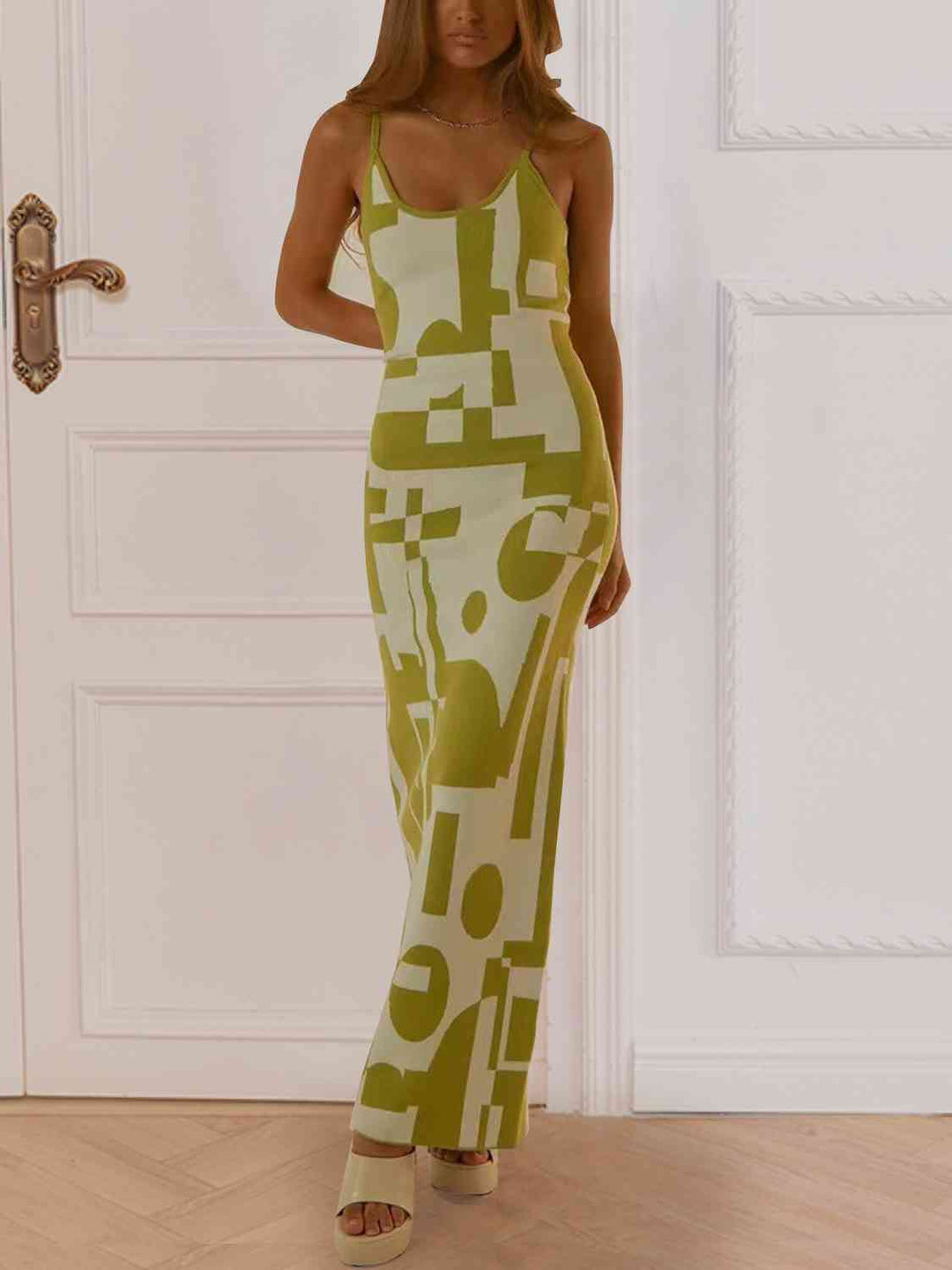 Stilla | Strop Maxi Sweater Kjole