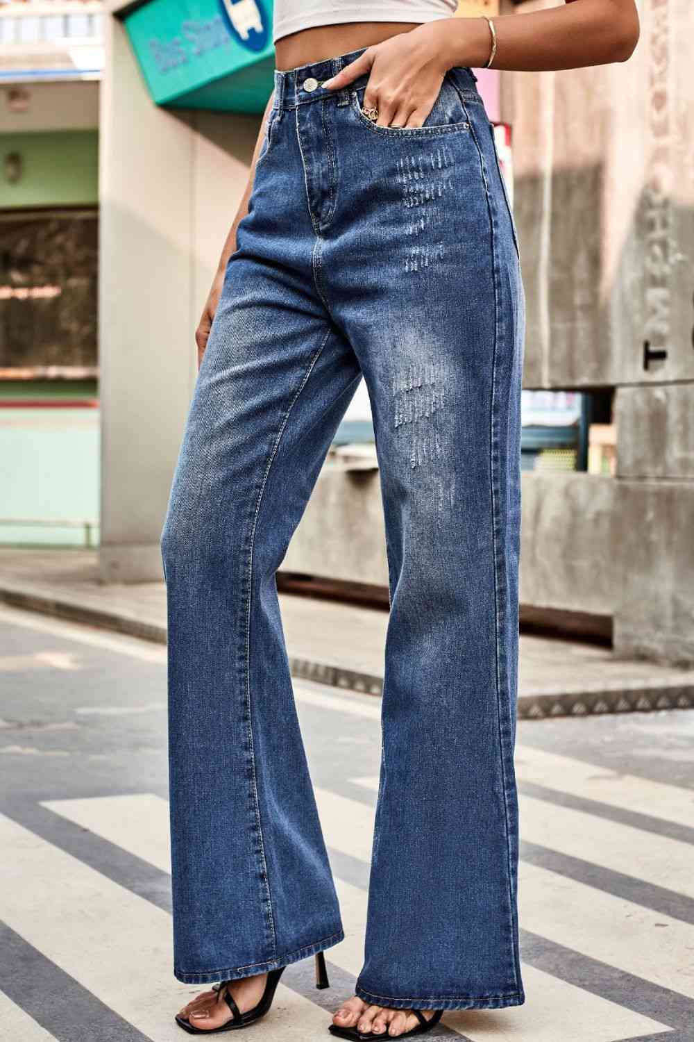 Stilla | Løs Pasform Jeans Med Lommer