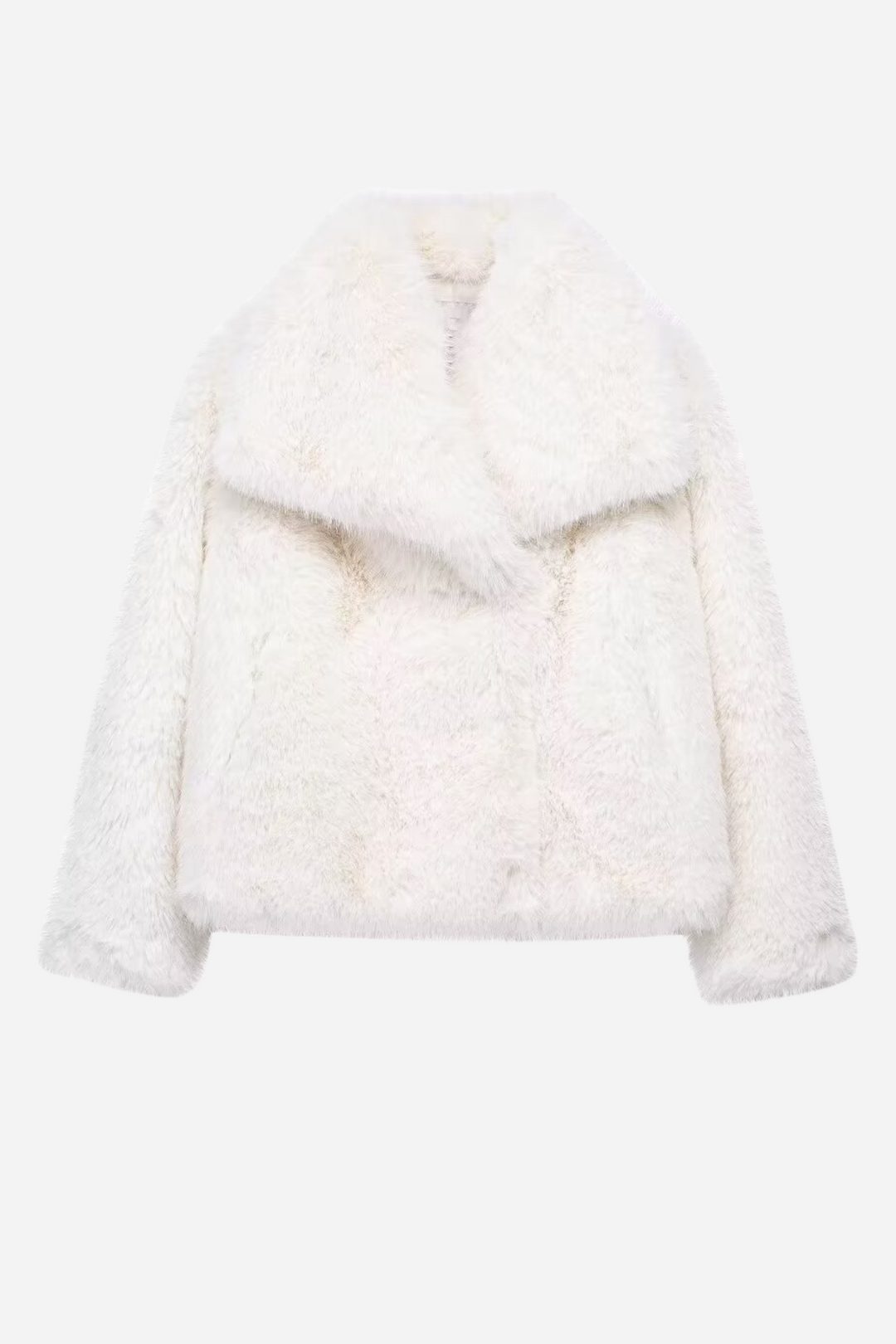 Stilla | Faux-fur-sjal-kravejakke