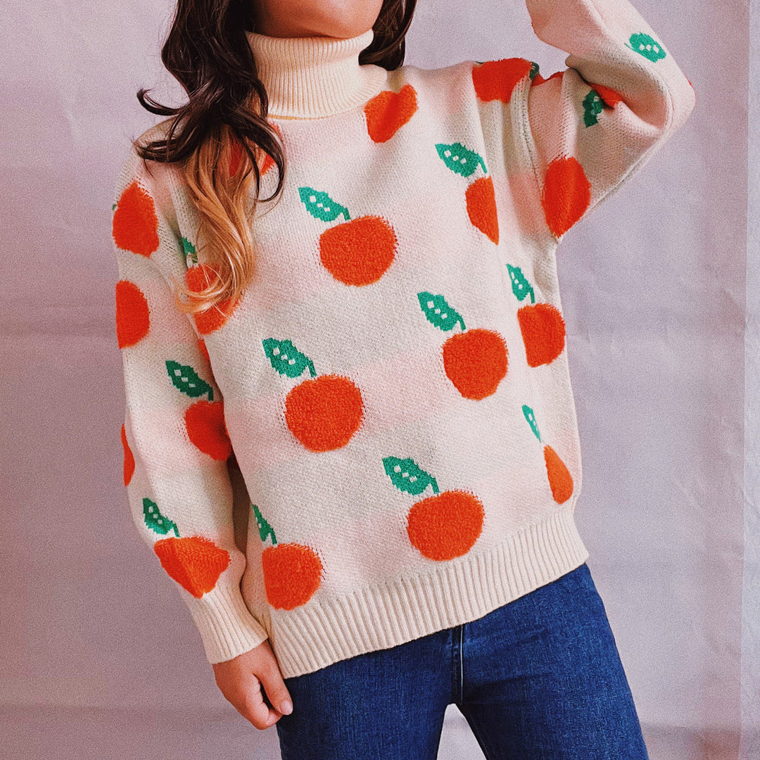 Stilla | Mønster Turtleneck Dropped Sweater