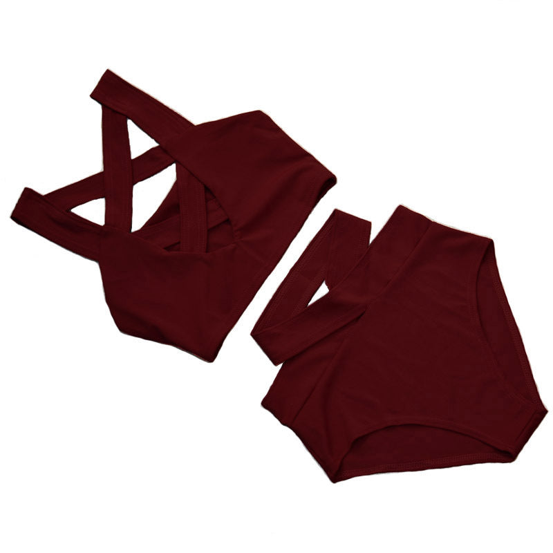 Dame bikini-sæt med raffineret cut-out-design Skovae