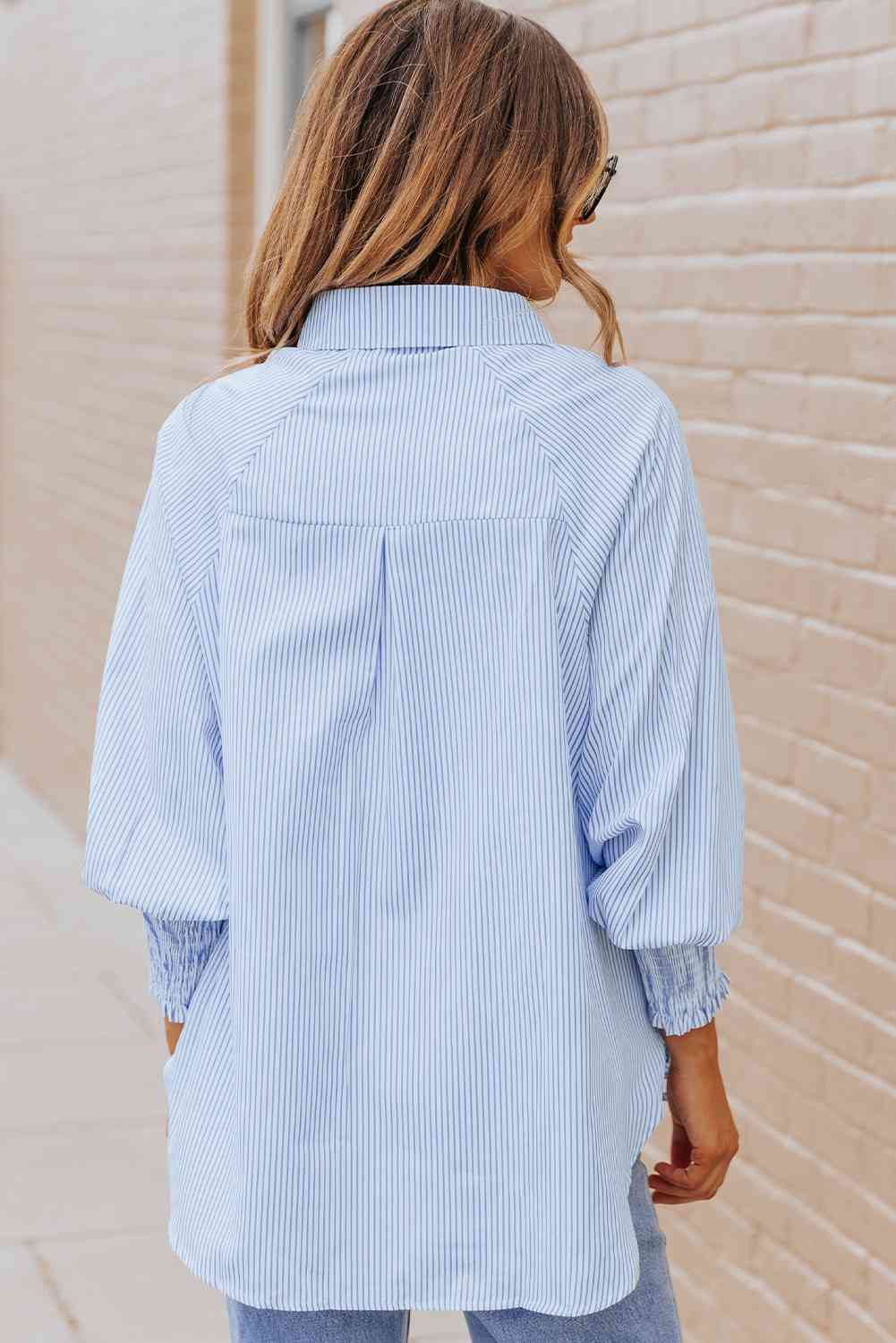 Stilla | Lantern Sleeve Krave Skjorte