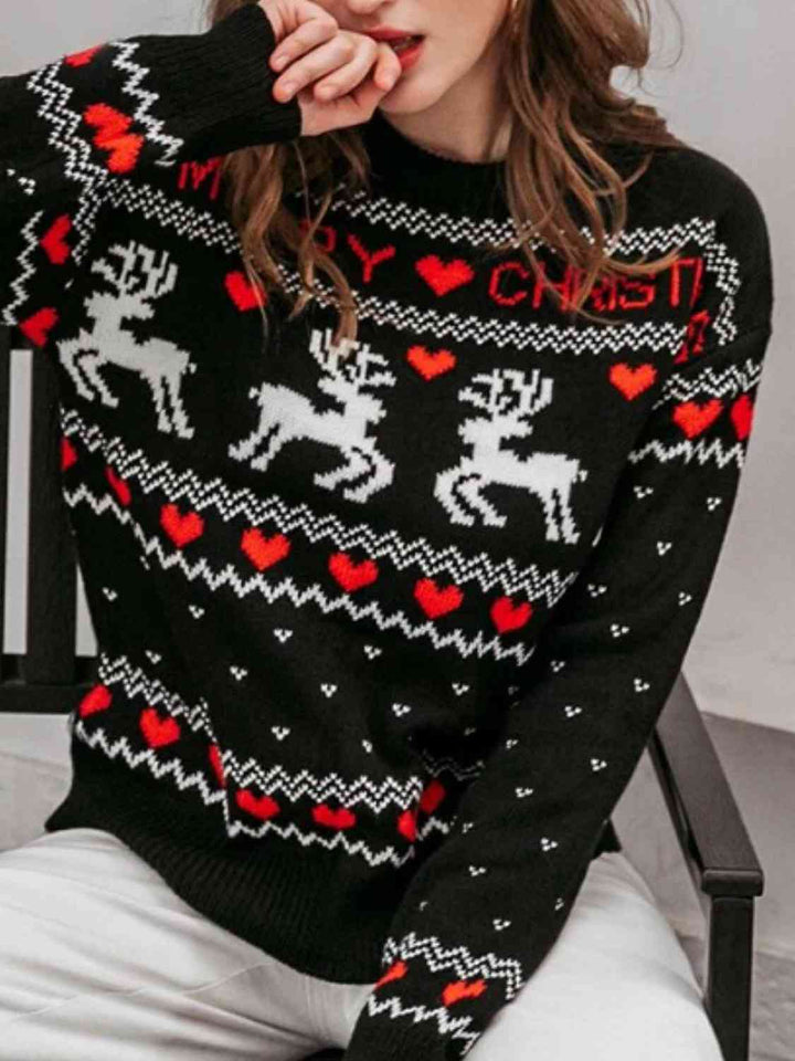 Stilla | Jule Rund Hals Sweater