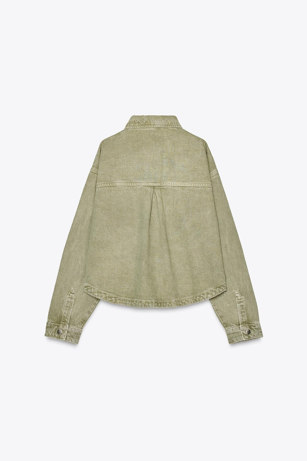 Stilla | Klassisk Khaki Denim Jakke til Hverdagens Stil