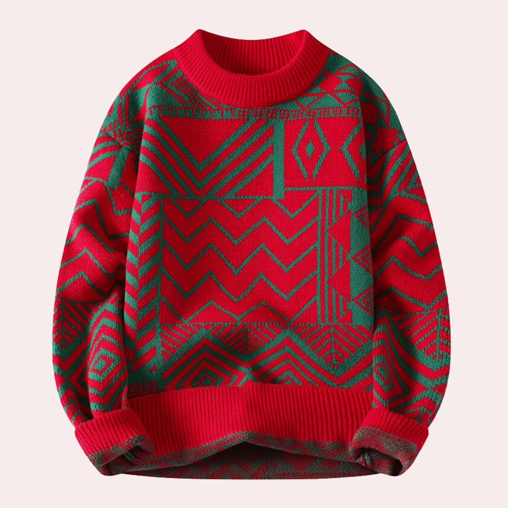Stilla | Stilfuld Sweater med Løs Pasform til Mænd