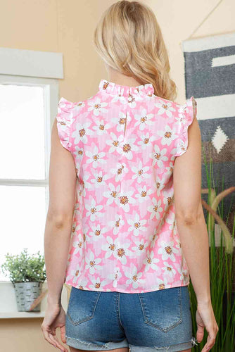 Stilla | Flæsekrave Butterfly Sleeve Top
