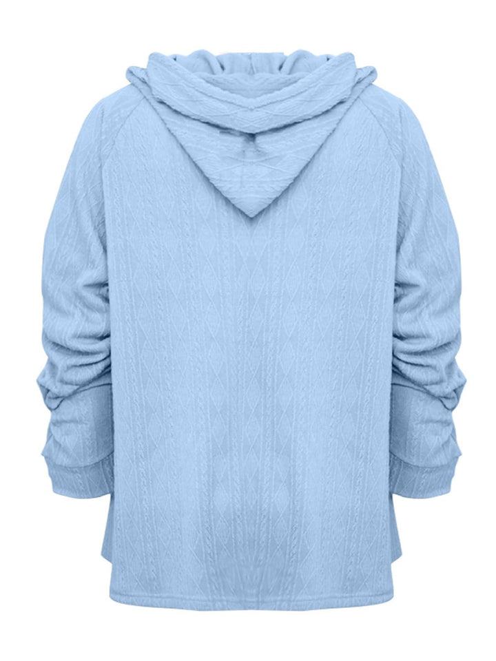 Stilla | Sweatshirt med lange ærmer og snoretræk