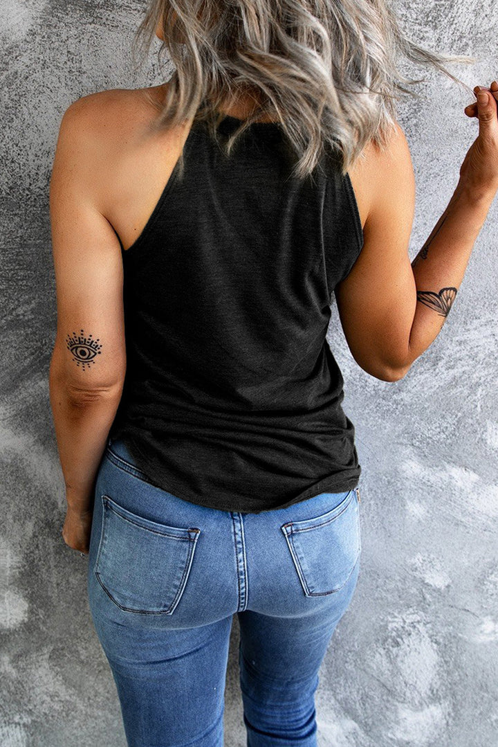 Stilla | Print Græsk Hals Tank