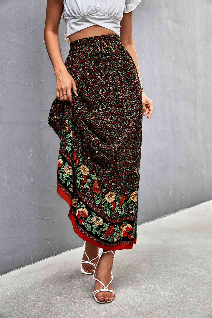 Stilla | Tie Maxi Skirt