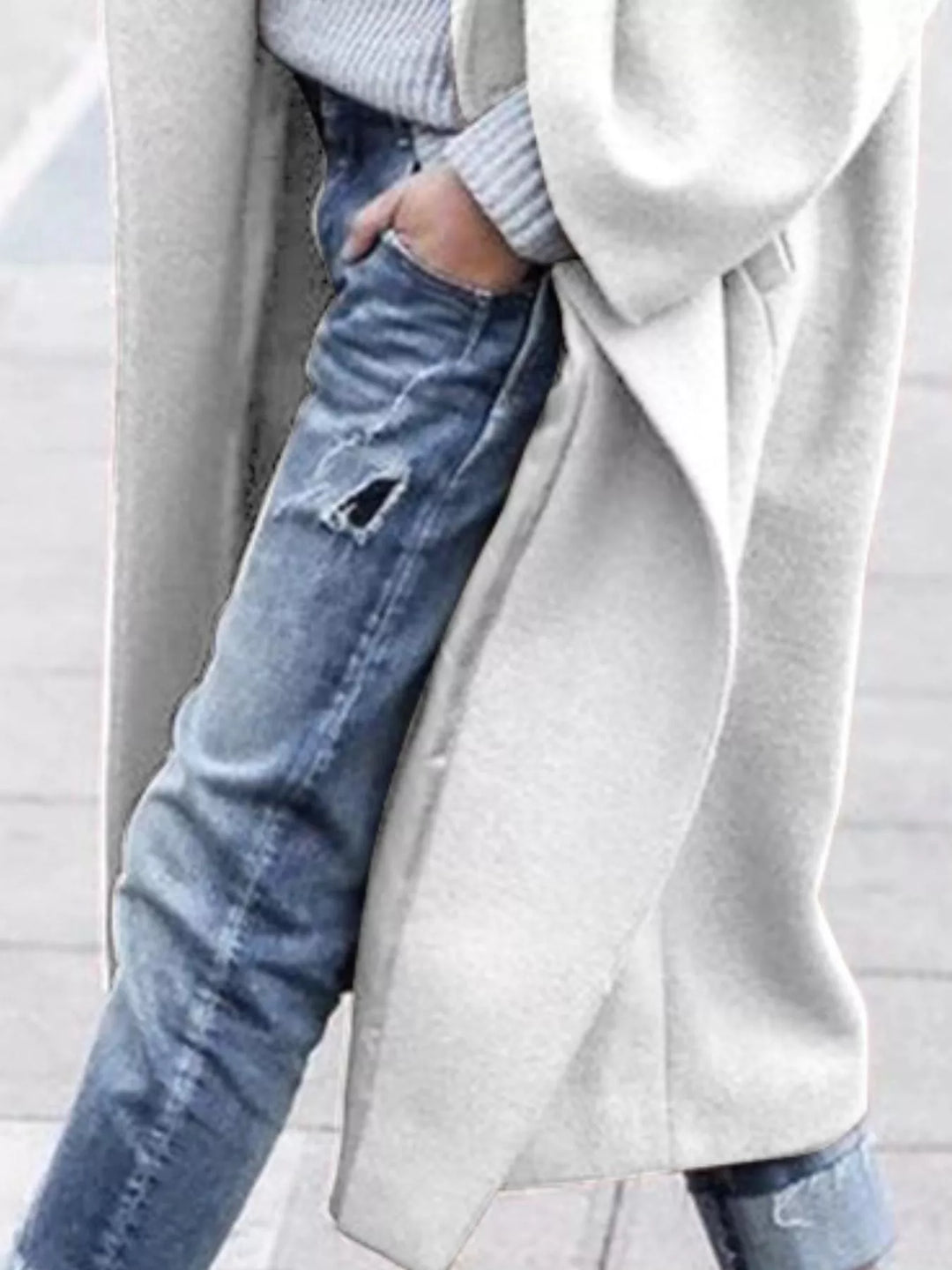 Stilla | Dame Oversized Lang Vinterfrakke