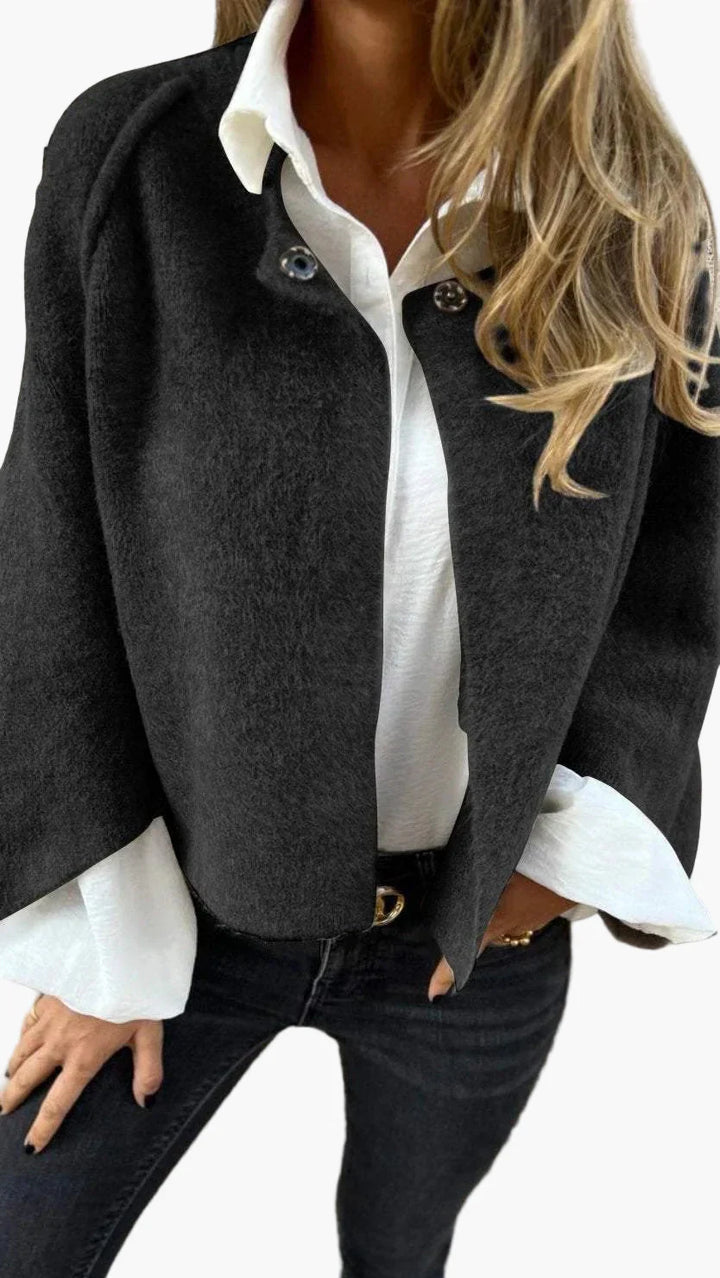 Stilla | Frakke Celeste - Elegant Kort Jakke Stil til Erhvervsliv & Hverdag
