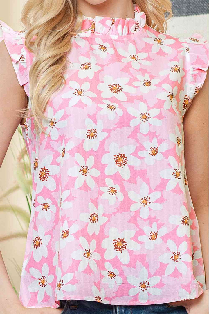 Stilla | Flæsekrave Butterfly Sleeve Top
