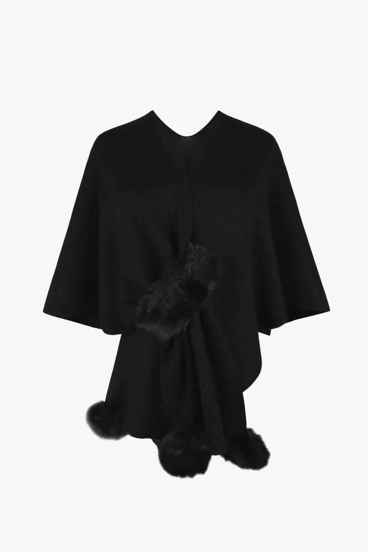 Skovae | Uld Dame Poncho Sasha