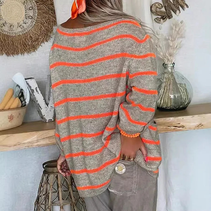 Stilla | Smart Stribet Pullover