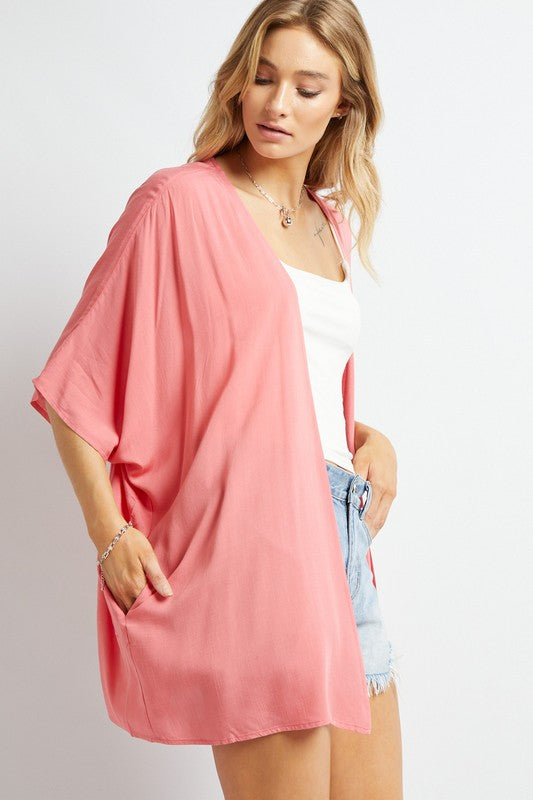 Stilla | Solid Kimono Cardigan