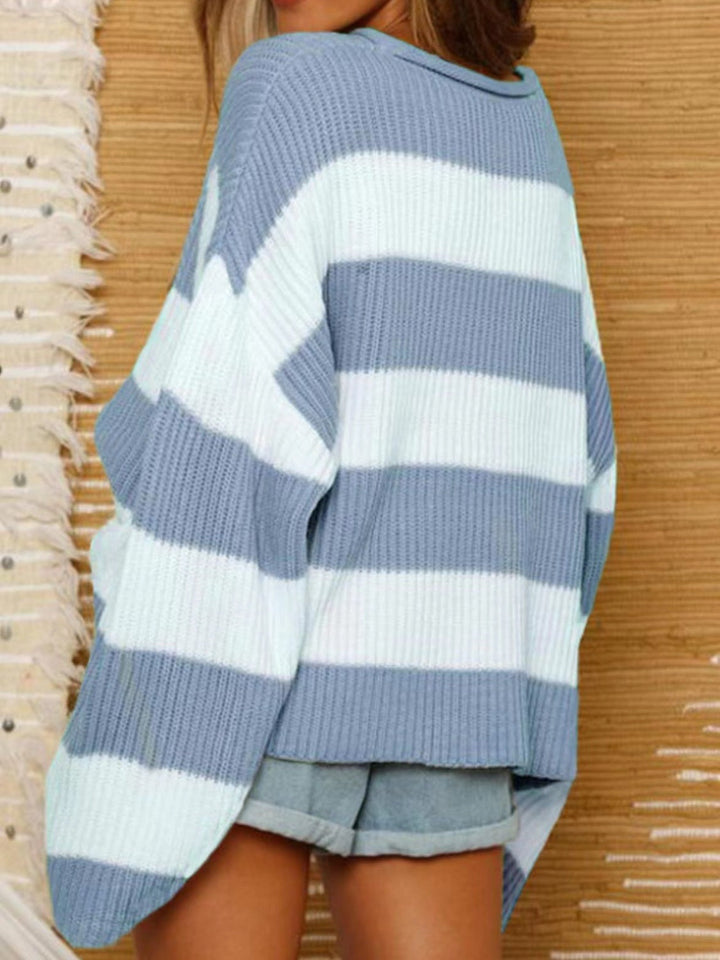 Stilla | Pullover Rundhals Med Lange Ærmer