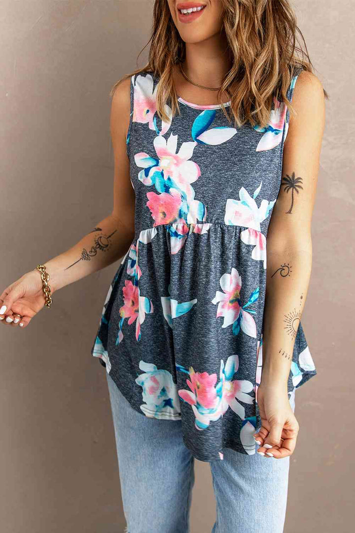 Stilla | Peplum Tank Top