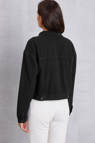 Stilla | Up Dropped Shoulder Denim Jakke