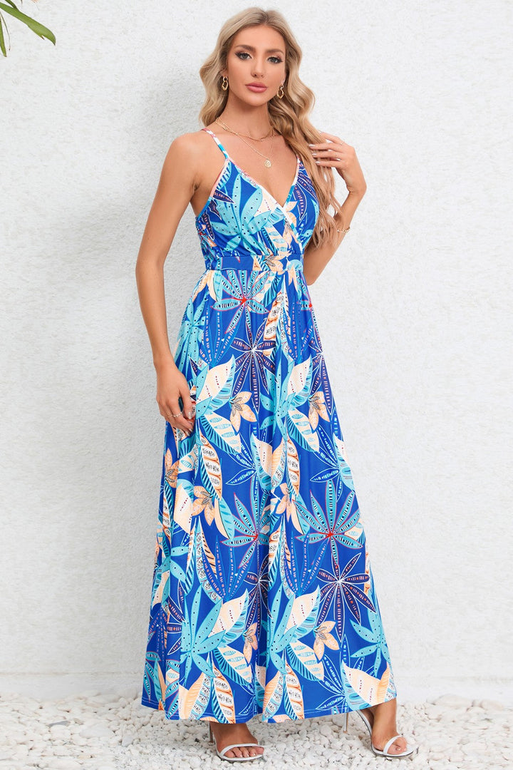 Stilla | Surplice Maxi Cami Kjole