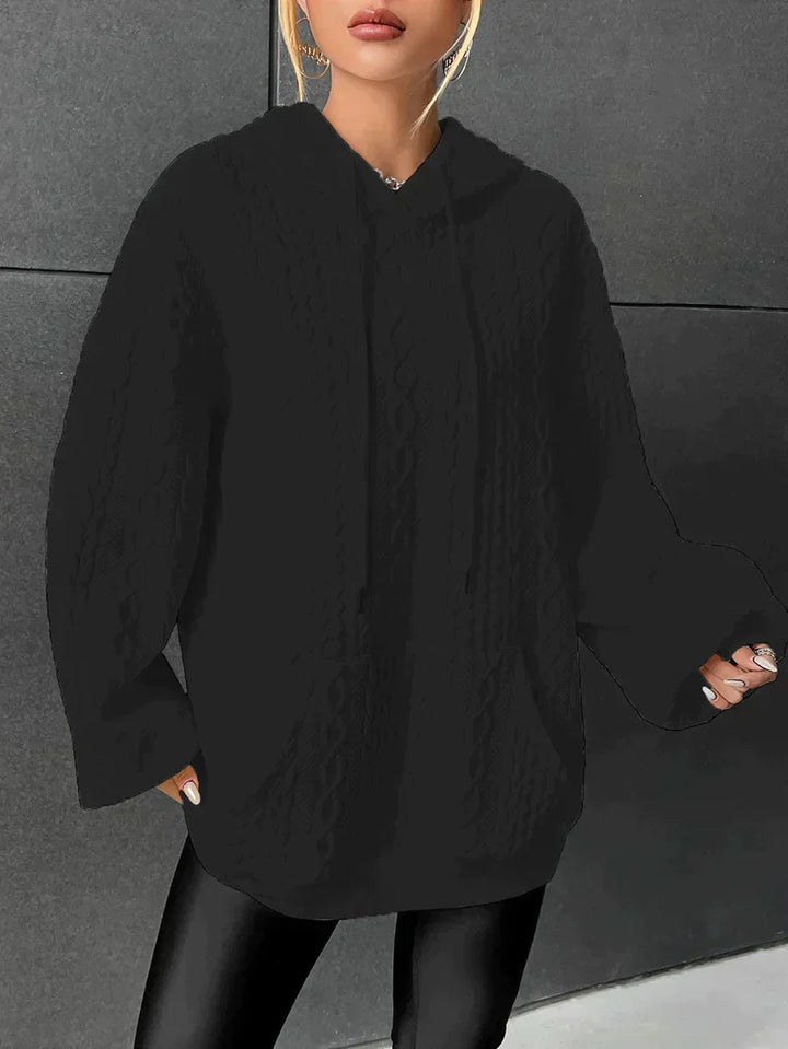 Stilla | Oversized-hoodie med hætte og snøre