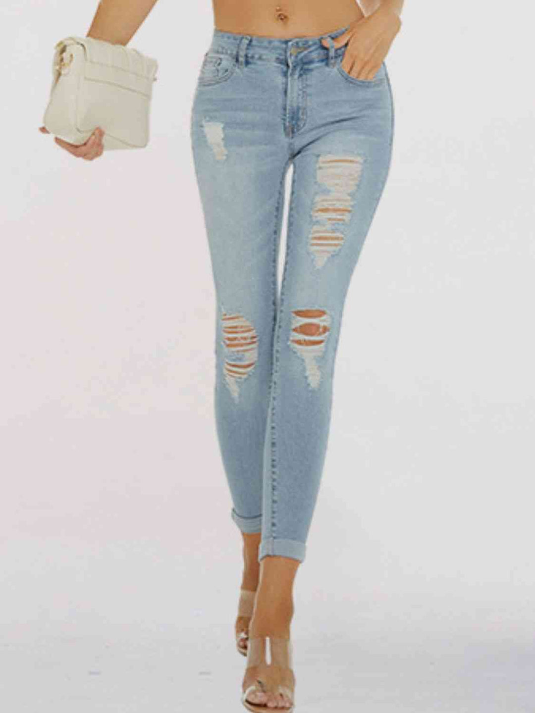 Stilla | Skinny Cropped Jeans