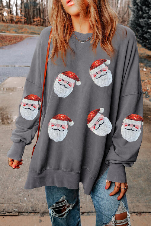 Stilla | Santa Rund Hals Slids Sweatshirt