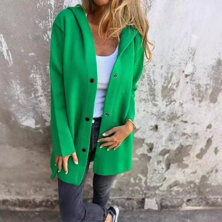 Skovae | Casual Enkeltstående Cardigan med Hætte