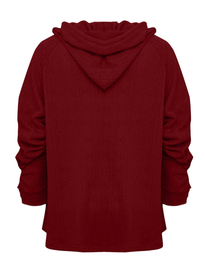 Stilla | Sweatshirt med lange ærmer og snoretræk