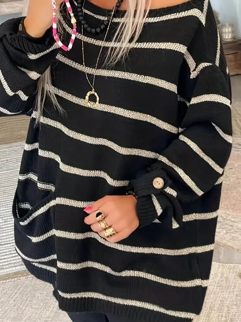 Stilla | Elegant Langærmet Pullover