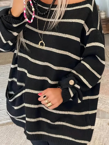 Stilla | Elegant Langærmet Pullover