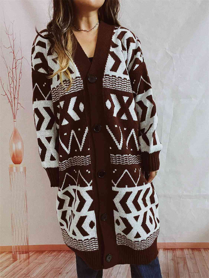 Stilla | Knapfront Langline Cardigan