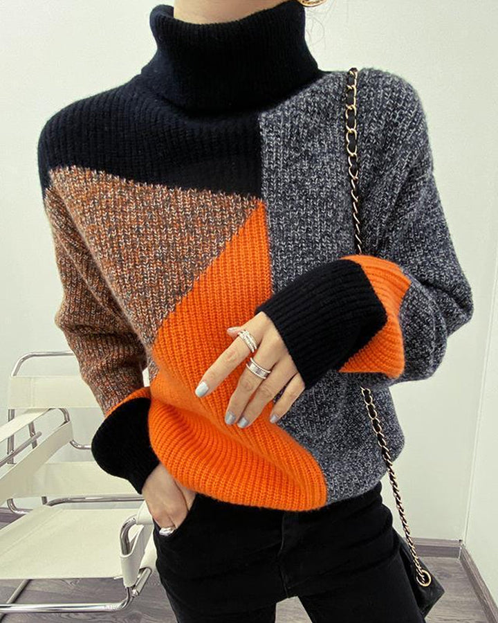 Stilla | Pullover med ståkrave