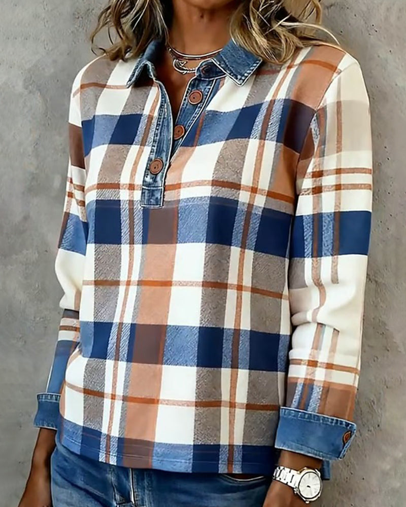Stilla | Lækker Denim Patchwork Ternet