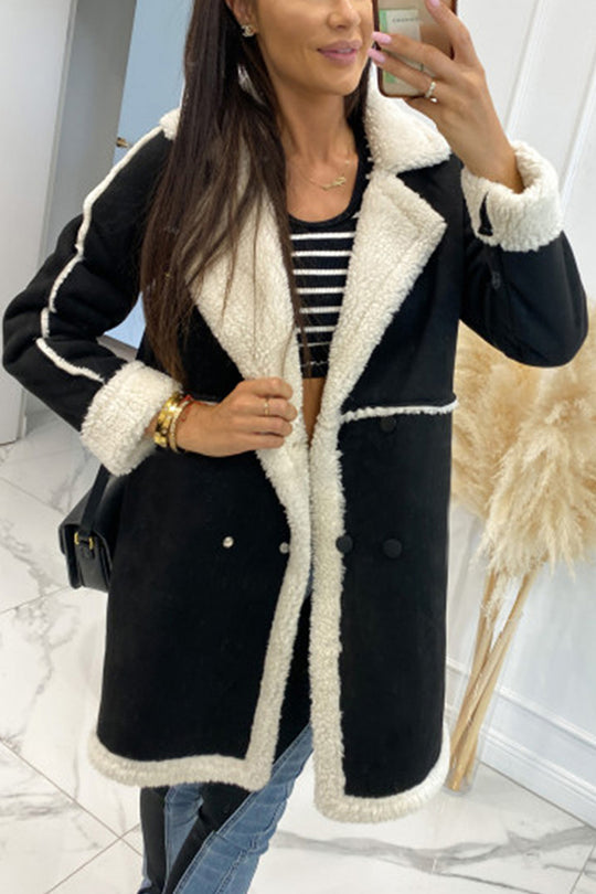 Stilla | Lammeuld Patchwork Fritidsjakke
