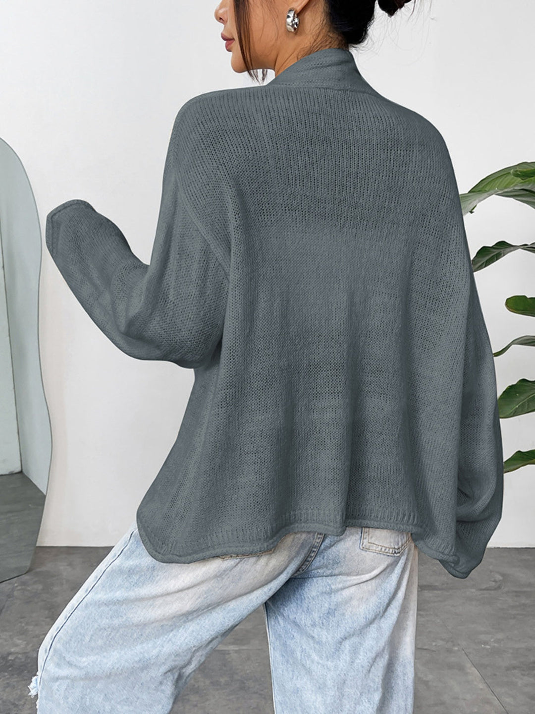 Stilla | Front Drop Skulder Cardigan