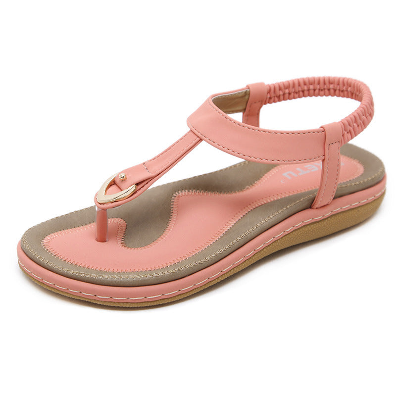 Dame Komfortable Tåsplit Sandaler Stilla