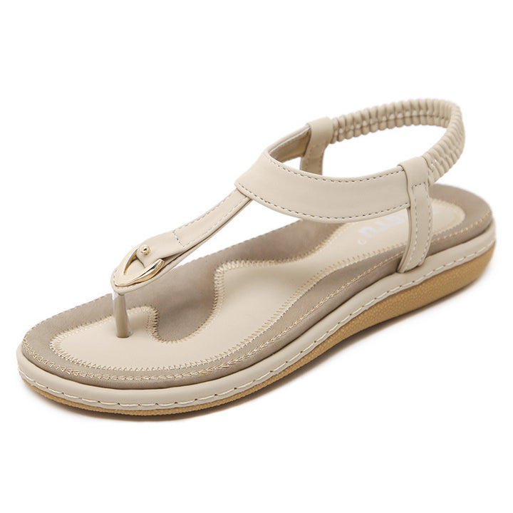 Dame Komfortable Tåsplit Sandaler Stilla